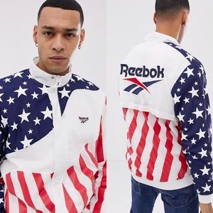 reebok hush track jacket